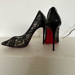 Christian Louboutin Follies Lace 100 size 36